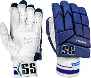 SS Superlite Batting Gloves (Navy Blue) - Global Sport Studio (GSS)