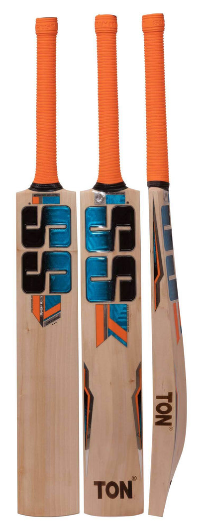 SS Orange Cricket Bat EW - Global Sport Studio