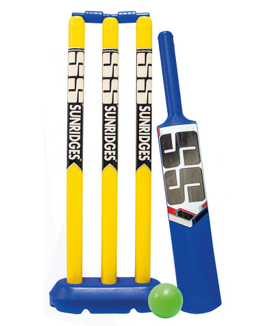 SS Plastic Cricket Set (Size 3) - Global Sport Studio (GSS)