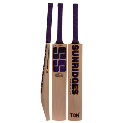 SS Vintage 5.0 English Willow Cricket Bat - Global Sport Studio